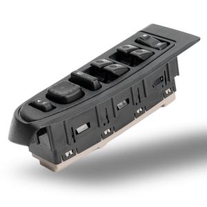 Driver Side Master Power Door Window Control Switch Panel Cover Bezel Assembly Fit Tahoe Yukon XL Avalanche Suburban Cadillac Escalade Hummer H2 2003 2004 2005 2006 Replaces DWS394 15883319