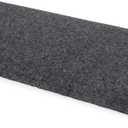 Camco Wrap Around RV Step Rug - for Manual & Electric RV Steps - Easy Install, No Tools Required - Fits 18" Wide RV Steps - Weather-Resistant (42925)