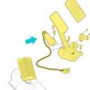 10L0L Golf Cart Accelerator Pedal Assembly fit EZGO RXV 2008-UP 48 Volt and 2FIVE Electric Models, Replace OEM 626138, 604692, 610315, 671889