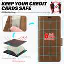 TUCCH Case Wallet for Galaxy S26 Ultra 5G, Magnetic PU Leather Kickstand [RFID Blocking] 4 Card Slot Protective Flip Cover with [TPU Shockproof Interior Case] Compatible with Galaxy S26 Ultra, Brown