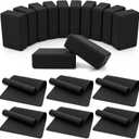 Hoteam 18 Packs Yoga Mats and Blocks Set Non Slip Extra Thick Exercise Mat 68'' x 24'' x 4 mm and EVA Yoga Blocks Latex Free Exercise Mats Set for Women Pilates Workout Outdoor