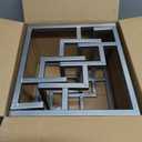 2 Pack Purse Organizer for Closet Display 4 Layer Sliver Riser Stand Clutch Purse Organizer Display Metal Wallet Rack for Handbag Home Retail Boutique Store Supplies