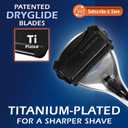 Bakblade 2.0 SilverBak Back Shavers for Men: DIY Hair Shaver, Safety Blade Technology & Ergonomic Handle, Wet & Dry Shaving (Extra Blades Included)