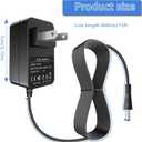 12V Power Adapter Replacement Part 9004190216 is Compatible with Masterbuilt Gravity Series 560, 800, 1050 XL Digital Charcoal Grill. (15 Feet Black)