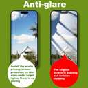 2 Pack Matte Privacy Screen Protector for iPhone Air 6.5",Anti-Glare Anti-Spy Scratch Resistant Tempered Glass Film,Smooth Responsive Touch Anti-Scratch GlassEasy to Install