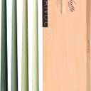 Viyffo 12 Inch Green Taper Candles Set of 4 Unscented Smokeless Long Tall Tapered Candles for Candlesticks Sticks Wedding Home Decor Dinner