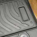 Auxko All Weather Floor Mats for Hyundai IONIQ 5 2026 2025 Movable Console Model TPE Liners All Season Accessories Guard Odorless Anti-Slip Floor Liners for Hyundai IONIQ 5
