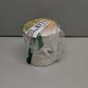 LEETOYI Cat Treat Container with Lid, Ceramic Dog Treat Jars 4.5-Inch 31oz (White)