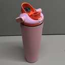 Owala FreeSip Sway Insulated Stainless Steel Water Bottle with Two-Way Spout, Built-In Straw and Handle, Made for Travel, School, and Sports, 40oz, BPA Free, Leak Proof, Pink Angel Food Cake