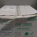 UMT Plastar 400 Count 10-12 Gallon Compostable Trash Bags, 24x24 Inch Biodegradable Kitchen Garbage Bags