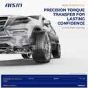AISIN AFTERMARKET CVAM-01596 Rear CV Axle Assembly