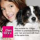 7 inch Thinning Scissors with 26-Teeth Stainless Steel Blades and Wave Style Handle for for Home Hair Cutting Shears