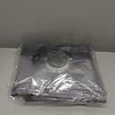 Magnetic Thermal Insulated Door Curtain Transparent Top Part 34''*81'', Thermal Door Cover Blanket for Winter ,Automatically Closes Entering Or Exiting (Gray, Fit Door Size 32''x80'')