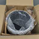 LISOS 2.5 Quart Non-stick Ceramic Sauce Pan with Lid, Small Milk Pots for Cooking with Pour Spout, Aluminum stock Pot Wood Handle for kitchen, PFAS-Free, White