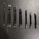 10PCS/Set Aluminum Rod Link Linkage for Axial SCX10 II 90046 90047 1/10 RC Crawler #B