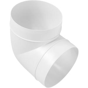 90 Degree 5 Inch Duct Connector. Easy to Mount for Flex or Straight Pipe. Connect Straight Duct with Flex Duct in 90 Degrees. HVAC. Heating. Cooling (Plastic) 90 Degree 5 Inch Duct Connector. Easy to Mount for Flex or Straight Pipe. Connect Straight Duct with Flex Duct in 90 Degrees. HVAC. Heating. Cooling (Plastic)