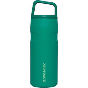 Stanley IceFlow Cap and Carry Water Bottle | Wide Mouth Twist Lid | Lightweight & Leakproof for Travel & Sports | Insulated Stainless Steel | BPA-Free (Alpine)