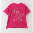 SOLY HUX Girl's Summer Short Sleeve Bow Graphic Tee Shirts | Crew Neck, Loose Fit, Casual, Cute Tops For Teens, Preppy Clothes For Girls 10-12