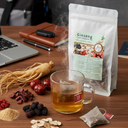 12pcs Qiuumey Ginseng And Wolfberry Tea, Organic Kidney Cleanse Chinese Herbal Tea For Men And Women (120g, 12 Bags x 10g)