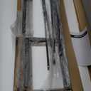 SUPERJARE Triple Bookshelf, Bookcase with 11 Open Display Shelves, Wide Book Shelf Book Case for Home & Office, 4 Tier, Rustic Brown