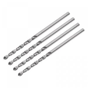 uxcell Solid Carbide Drill Bits, 1.6mm C2/K20 Tungsten Carbide Jobber Drill Bits Straight Shank Drilling Tool for Stainless Steel Aluminum Iron Metal Plastic 4pcs