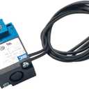 3 Port Boost Control Solenoid Valve, Replacement for MAC Valve 35A-AAA-DDBA-1BA, 12V DC 5.4W High Flow Electronic Boost Controller for Turbocharged Cars & Trucks