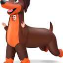 Camlinbo Inflatable Dog Costume for Adults, Full-Body Blow Up Dachshund Costumes, Funny Halloween Inflatable Suit for Men Women Party Cosplay