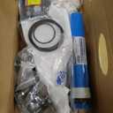 iSpring RCC7AK, NSF Certified, 75 GPD, Alkaline 6-Stage Reverse Osmosis System, pH+ Remineralization RO Water Filter System Under Sink, Patented Top-Mounted Faucet Design for Easy Installation (Brushed Nickel)