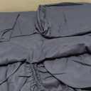 FreshCulture Queen Fitted Sheet Only 2 Pack - Hotel Quality Fitted Sheet Queen Size - Ultra Soft & Breathable - Brushed Microfiber - Deep Pocket - Cooling Fitted Sheets for Queen Size Bed (Navy Blue)