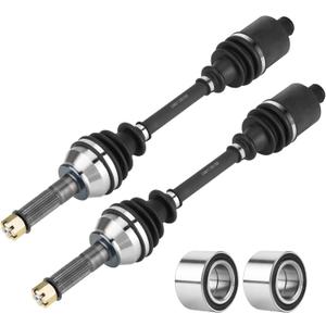 Rear Left/Right CV Axle with Wheel Bearing Kit for Polaris Sportsman 570 EPS Premium SP Trail 2016 2017 2018 2019 2020 2021 2022, Sportsman 450 HO EPS 2017 2018 2019 2020 2021, 1332656, 1332881