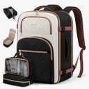 LOVEVOOK Travel Backpack Carry on Flight Approved 40L,Waterproof TSA Travel Essentials Personal Item Backpack for Women Men,Large Carry on Luggage Suitcase Travel Bag for Airplane with 3 Packing Cubes