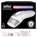 Braun Smart IPL, Skin iExpert Pro 7, VOGUE's Best Hair Removal Device, IPL Hair Removal for Women and Men, Permanent Laser Hair Reduction At-Home, World's 1st Smart App, 3 Heads, IPL7243