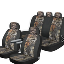 Custom Accessories 3 Pc Truck And SUV Seat Cover Kit - Camouflage