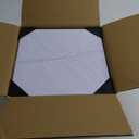 Large 8 Pcs White Acrylic Boxes for Display as Buffet Risers and Stands, Food Risers for Party, Table, including 10", 9", 8", 7", 6", 5", 4", 3" (Large, 8Pcs, White)