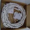 LITBLOOM Lighted Birch Garland 6FT 48 LED Battery Operated with Timer Pre-lit Twig Vine Lights for Christmas Fireplace Mantle Table Decoration Indoor Outdoor, White Birch 