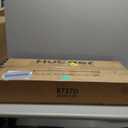 Huuger 63 Inch Dresser for Bedroom, Long Dresser with 10 Fabric Drawers, Large TV Stand for 55, 65, 70 Inch TV, Toy Storage Organizer for Closet, Charcoal Black Wood Grain Print