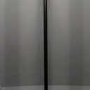 Small Short Tension Rod, 42 Inches Rust-Resistance Spring Adjustable Rods, Black