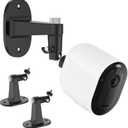 2Pack Adjustable Mount for Arlo Essential 2K Indoor/ Outdoor(2nd Generation), for Arlo Pro 5S/ Pro 4/ Pro 3/ Pro 2/ Pro/ Arlo Ultra2/ Ultra/ Arlo Essential Spotlight Camera, No-Drill Security Wall Mount