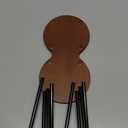 Paper Cup Dispenser and Lid Organizer, Double Compartment Storage Holder for 8oz Coffee Cups, Bathroom, Coffee Station (Black Rail)