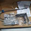 Delta Modern Matte Black Bathroom Faucet 1 Hole, Single Hole Bathroom Sink Faucet for Vanity, Metal Push-Pop Drain Assembly, Matte Black 567LF-BLGPM-PP