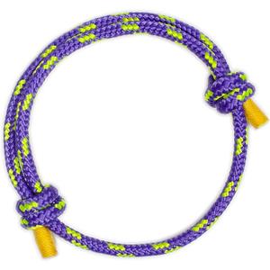 Wind Passion Rope Bracelet For Men And Women Purple And Yellow