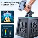 VICSEED [No.1 Powerful Suction] [Rally Racing-Grade Stability] Phone Holders for Your Car 2026 Upgraded Car Phone Holder Mount Truck Stand for Dashboard Windshield Vent for iPhone Samsung All Phones