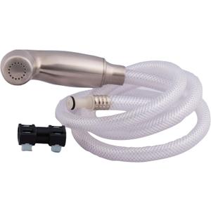 Moen Stainless Replacement Kitchen Side Spray Head and Hose Assembly with Duralock Quick Connect, 136103SL