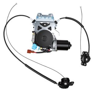 Left Drive Side Power Sliding Door Motor W/Cables Compatible with Honda Odyssey 2005-2010 3.5L V6 Replace 72050-SHJ-A21 Door Motor and Cable Repair Kit