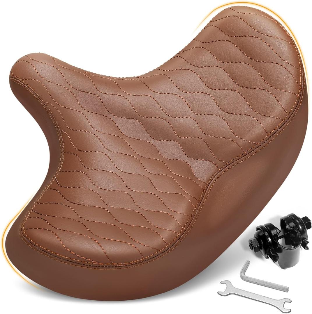 Wide Bicycle Seat for Comfort Men Women, Oversized & Extra Soft Wing Padded Bike Seat Cushion, Comfortable Large Bike Saddle for Ebike, MTB, City Bike, Beach Cruiser, Stationary Exercise Bike