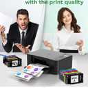 952XL Ink Cartridges 4 Combo Pack Compatible for HP Printer, 952XL 952 XL Ink Works OfficeJet 8702 7700 8210 8700 Series (Black, Cyan/Magenta/Yellow) (952XL-4packs)