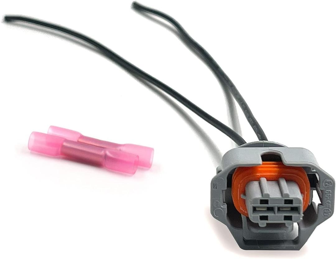 HiSport Engine Coolant/Oil Temperature Temp Sensor Pigtail,3C3Z10884AA Compatible with Ford 6.0L/6.4L, Powerstroke Diesel Engines DD-0056 2003-2010 Replaces 1836537C91, 3C3Z10884AA, SW6052