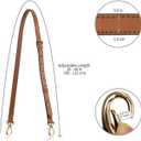 Allzedream Genuine Leather Purse Strap Replacement Crossbody Handbag Long Adjustable