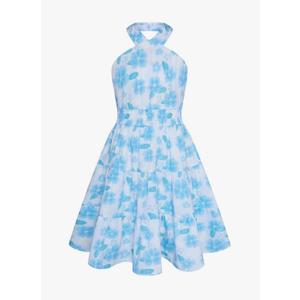 GRACE KARIN Girls Summer Dress Off Shoulder Floral A-line Midi Dress 5-14Y
