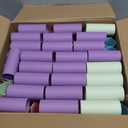 Henoyso 100 Packs Cardboard Tubes for Crafts, Thick Toilet Paper Rolls Empty for Kids Classroom Projects End of School Year Crafts Mother's Day DIY Gift Supplies (1.57 x 3.74 Inch,Multicolor)